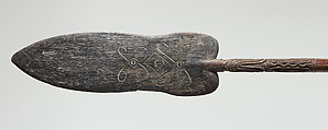 Paddle, Tet, Wood, Asmat people