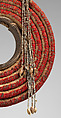 Money Coil (Tevau), Feathers, fiber, bark, seeds, shell, glass beads, leaves, Santa Cruz Islands