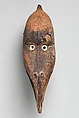 Mask (Mai), Wood, pigment, shell, Iatmul peoples