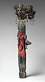 Ganagana (ancestor figure), Toba Batak artist, Wood, fiber, tradecloth, horse hair, cowrie shells, glass beads, brass, iron nails, bone, seeds, feathers, Toba Batak people