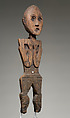 Padrarulj (ancestor figure), Paiwan artist, Wood, porcelain, Paiwan people