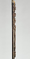Tunggal panaluan (ritual staff), Toba Batak artist(s), Wood, cotton, horse hair, metal, feathers, Toba Batak people