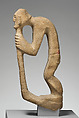 Agricultural deity with digging stick, Huastec artist(s), Sandstone, Huastec
