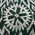 Ceremonial Palm Wine Vessel, Grassfields artists, Gourd, glass beads, cloth, cane, wood, Grassfields region