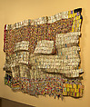 Between Earth and Heaven, El Anatsui (Ghanaian, born Anyako, 1944), Aluminum, copper wire