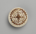 Pendant or Head Ornament (Kapkap), Tridacna shell, turtle shell, fiber, Bougainville Island