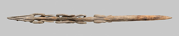 Finial (Yaba) for a Ceremonial House, Wood, paint, Kwoma