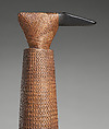 Ceremonial Adze, Wood, stone, fiber, sharkskin, Cook Islands
