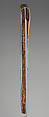 Dagger, Cassowary bone, pigment, Kwanga people