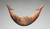 Gorget (Rei Miro), Wood, Rapa Nui people