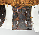 Headdress (Pa'e Kaha), Shell, turtleshell, fiber, Marquesan (Enata) people