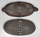 Treasure Box (Wakahuia), Wood, shell, Maori people