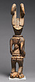 Ìkéǹgà shrine figure, Igbo artist, Wood, Igbo peoples
