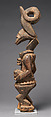 Ìkéǹgà shrine figure, Igbo artist, Wood, Igbo peoples