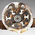 Headdress (Uhikana), Pearl shell, turtle shell, fiber, Marquesan (Enata) people
