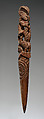Weaving Peg (Turuturu), Wood, Maori people
