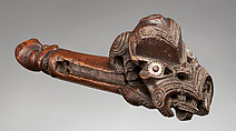 Ritual Object, Wood, shell, Maori people