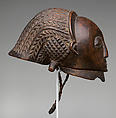 Royal vessel, Wood, plant fiber, Luba peoples