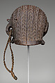 Royal vessel, Wood, plant fiber, Luba peoples