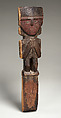 Standing female figure, Chimú artist(s), Wood, pigment, Chimú