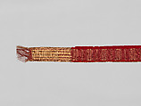 Dohr (men’s sash), Pohnpeian artist, Banana fiber, wool, Caroline Islands, Pohnpei