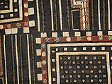 Panel (Masi Kesa), Barkcloth, pigment, Fijian