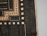 Masi kesa (barkcloth panel), Barkcloth, pigment, Fijian