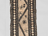 Barkcloth Panel, Barkcloth, pigment, Fijian