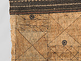 Barkcloth Panel (Gatu Vakaviti), Barkcloth, pigment, Fijian