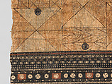 Barkcloth Panel (Gatu Vakaviti), Barkcloth, pigment, Fijian