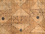 Barkcloth Panel (Gatu Vakaviti), Barkcloth, pigment, Fijian