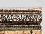 Barkcloth Panel (Gatu Vakaviti), Barkcloth, pigment, Fijian