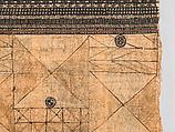 Barkcloth Panel (Gatu Vakaviti), Barkcloth, pigment, Fijian
