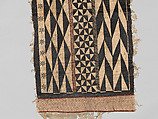 Masi bolabola (barkcloth panel), Barkcloth, pigment, Fijian