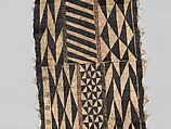 Masi bolabola (barkcloth panel), Barkcloth, pigment, Fijian