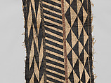 Masi bolabola (barkcloth panel), Barkcloth, pigment, Fijian