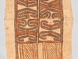 Barkcloth Panel, Barkcloth, pigment, Collingwood Bay