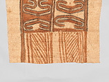 Barkcloth Panel, Barkcloth, pigment, Collingwood Bay
