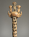 Ceremonial digging stick, Chincha artist(s), Wood, paint, metal, Inca