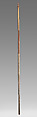 Funerary staff, Inca artist(s), Wood, paint, metal, copper, Inca