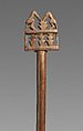 Funerary staff, Inca artist(s), Wood, paint, Inca
