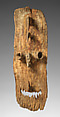 Hook-Mask (Garra or Gra), Wood, traces of pigment, Bahinemo people