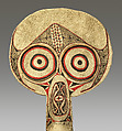 Mask (Kavat), Bamboo, barkcloth, paint, Kairak Baining people