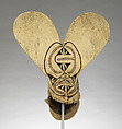 Mask (Kavat), Rattan, barkcloth, paint, Baining people