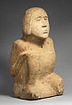 Kneeling Male Figure, Quartz sandstone, Mississippian