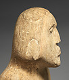 Kneeling Male Figure, Quartz sandstone, Mississippian