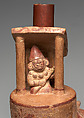 Architectural Vessel, Ceramic, Moche