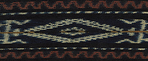 Lawo butu (women’s ceremonial skirt), Ngada artist, Cotton, glass beads, chambered-nautilus shell, nassa shell, Ngada