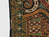 Palepai maju (ceremonial banner), Paminggir artists, Fiber, ceramic and glass beads, cloth, nassa shells, Lampung