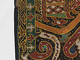 Palepai maju (ceremonial banner), Paminggir artists, Fiber, ceramic and glass beads, cloth, nassa shells, Lampung